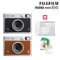 【贈水晶殼20張底片組合】富士 FUJIFILM instax mini EVO 混合式拍立得相機 原廠公司貨