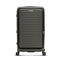 【ELLE】 ELLE Travel 波紋系列-29吋高質感前開式擴充行李箱 防盜防爆拉鍊旅行箱 (3色可選) EL3128029