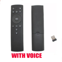 T1 2.4G RF Voice Control Wireless Fly Air Mouse 6-Axis Gyro Smart Remote Control for X96 TX3 mini H96 Pro Android TV Box Mini PC