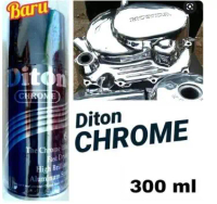Cat Pilok Pilox DITON 300cc Chrome BESAR Krom Crom Crum Efek Kaca