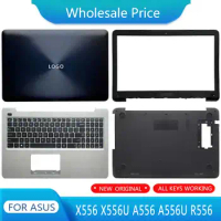 NEW For Asus X556 X556U A556 A556U R556 FL5900U F556U Laptop LCD Back Cover Front Bezel Upper Palmrest Bottom Case Keyboard