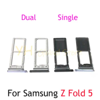 For Samsung Galaxy Z Fold 5 Fold5 Sim Card Board Micro SD Card Reader Adapters Repair Parts