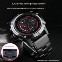 Light Titanium Alloy Watch Strap For Garmin Fenix7X/6X pro/5X/3HR/Forerunner/MK2 Tactix Delta 935 945 Watch Band Men 22mm 26mm