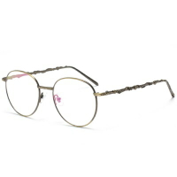 眼鏡框圓框眼鏡鏡架-精美雕花紋復古熱銷男女平光眼鏡4色73oe59【獨家進口】【米蘭精品】