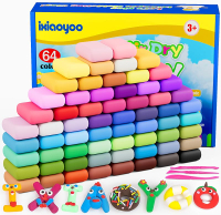 Air-Dried Clay  Childrens modeling clay 30  Colors  DIY  Moldable Magic Clay  with Tools  Soft and n