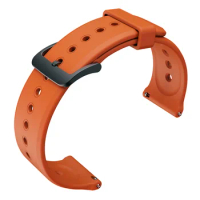 TicWatch Pro 5 Watch Band Replacement Watch Strap 24mm Width Silicone Rubber Watch Strap