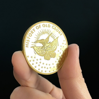 美國金屬把玩小禮品硬幣徽章 創意紀念品歷史收藏貝茜羅斯旗金幣
