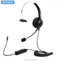 Volume and Mute switch call center headset,earphone headphone,for training center and ALL Office phones with RJ9 headset jack