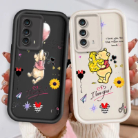 Winnie The Pooh Love Soft Shell For Samsung Galaxy S24 S23 S22 S21 S20 FE Note 20 Ultra Plus Eye Ladder Phone Case TPU