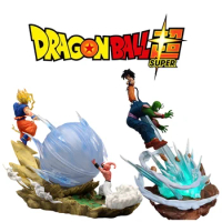 25cm Dragon Ball Z Figure Son Goku Piccolo Action Figure Battle Goku Vs Piccolo Anime Figurine Model Doll Collectible Toys Gift