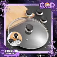 Gagang Tutup Panci Pengganti Knop Tutup Panci Anti Karat Bahan Plastik Tahan Panas Ukuran 3x5 cm