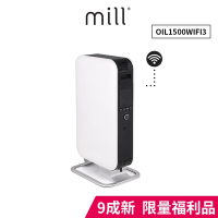 挪威 mill 米爾 WIFI版 葉片式電暖器 OIL1500WIFI3【適用空間6-8坪】(9成新福利品)