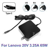65W 20V 3.25A Type USB-C AC Power Adapter Laptop Charger For Lenovo ThinkPad X1 S2 T470 T480 T480s T580 X280 X380 E580 L380 L480