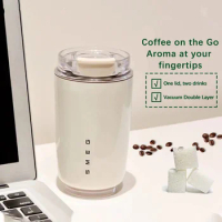 Milk White Thai Thermo Bottle with logo Stainless Steel Coffee Cup Thermos Mug Cold Hot Dual Purpose Insulated Water Bottle