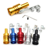 1 Pc Car Turbo Whistle S/M/L/XL Aluminum + Iron Vehicle Tunning Refit Turbo Sound Muffler Whistle Sounder for Auto Motorcycle