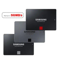 Top SSD 500GB 870 EVO QVO 250G Internal Solid State Disk 1T 2T 4T HDD Hard Drive 860 PRO SATA 3 2.5 