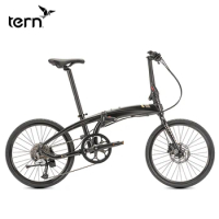 Tern Verge D9 Folding Bicycle, 451 Wheel Diameter, Wheel Speed, Aluminum Alloy, Adult, Male and Female