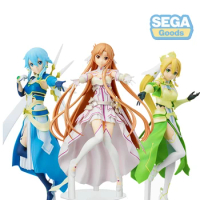 Judai Original Sega Sword Art Online Alicization Goddess Yuuki Asuna Stacia Leafa Terraria Sinon Solus PVC Action Figure Toys