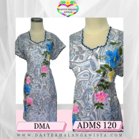 ADMS  120  – Daster Katun Bordir Malang Awisya