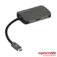Promate USB Type C to HDMI/VGA 轉接器(UNIHUB-C4)