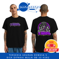 Koas Dewasa Pria - Motif Doodle 2 Stroke - Bahan Combed 24s - Cod - Tshirt Two Stroke Aestetic - Bi