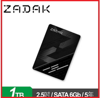 Apacer 宇瞻 ZADAK TWSS3 1TB 2.5吋 SATA SSD  五年保