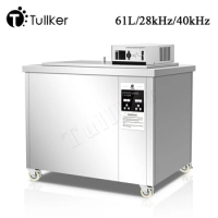 Industrial Ultrasonic Cleaner 61L 900W Mold Ultrason Cleaning machine Hardware Degreaser Dewax Circu