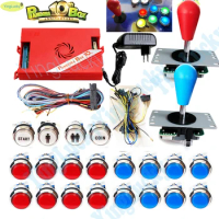 2 Player Arcade DIY Kit Pandora Box 10th Anniversary kit WITH Arcade Game Console 8 Way Joystick Arcade LED BUTTON