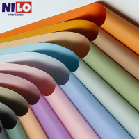 20Pcs 2Tone 58x58cm Waterproof Wrapping Paper Bouquet Paper Florist Wrapping Craft 双色包装纸 - 20 Color