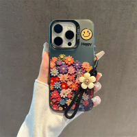 Casing ponsel motif bunga daisy tersenyum untuk SAMSUNG : A02S,A04,A05,A10,A11,A12,S20FE,S21,S22,S23