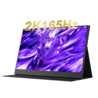 17.3IN 2K 165HZ Portable Monitor Gaming Screen Smartphone Type-c HDMI Game For PS5 Switch Laptop Gamer 144Hz Computer Mini PC
