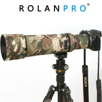 ROLANPRO Lens Coat For Canon RF 800mm F11 IS STM Protective Case Camouflage Rain Cover RF800 F/11 Guns Sleeve