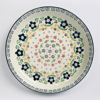 【Royal Duke】手繪波蘭陶法蒂系列-10.5吋圓盤(波蘭陶 陶瓷 餐盤 陶瓷 飯盤 湯盤 盤子 盤)