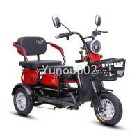 2023 New Model 3 Wheels Electric Passenger Tricycles Three Wheel for Adult China
