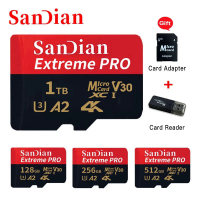 Mini การ์ดหน่วยความจำความเร็วสูง512GB Flash SD Card 1TB Class 10 Microcard 128GB TF Card สำหรับศัพท์แท็บเล็ตกล้องจัดส่งฟรี