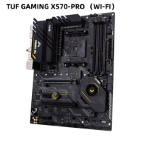 ASUS TUF GAMING X570-PRO (WI-FI) X570 Motherboard DDR4 ATX Supports Ryzen 5 5600G 5600/7 5700x3d 580