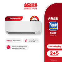 Brand new products Acson Viento inverter air conditioner 1.0hp a3wmy10ef FOC TNG RM50 reload PIN