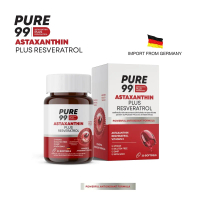 Pure99 Astaxanthin Plus Resveratrol (30 เม็ด)