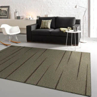 范登伯格 璀璨四季 時尚長毛地毯(線條灰)-160x230cm