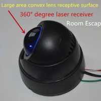 360 degree large area laser receiver Secret Room Games Laser receiving room Escape switch