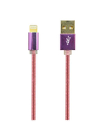 สายชาร์จ (สีชมพู) รุ่น DC 224 8PIN RG