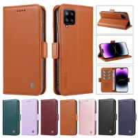 Magnetic Flip Stand Phone Case For Samsung Galaxy A42 5G SAM A42 SM-A426B 6.6" A 42 Business Leather Wallet Cover Card Bags