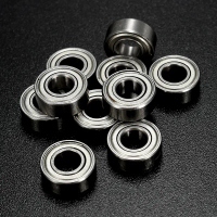 10PC 686zz 6x13x5mm thu nhỏ bóng mang 6*13*5mm kim loại che chắn dòng Bi Mini