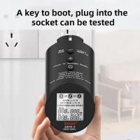 BSIDE Circuit Analyzer Professional Socket Tester Outlet Checker Electricista Polarity Phase Wiring Cable Status Check RCD Meter