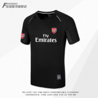 Arsenal阿森納槍手英超冰絲運動t恤訓練服足球短袖衣服夏速干新款