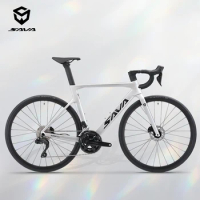 SAVA electronic shifting bike carbon fiber road bike 24 speed T1000 frame ultra-light 7.85 kg with 105 7170 Di2