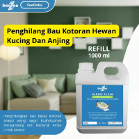 Haring clean refill 1 Liter penghilang bau kotoran hewan pesing kandang kucing anjing hamster dll