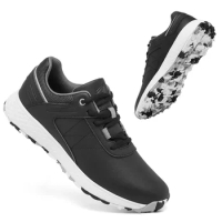 Waterproof Golf Shoes Men Women Non-slip Spikeless Golf Sneakers Lightweight Golf Gym Training Shoes