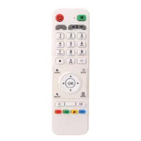 White Remote Control Controller Replacement for LOOL Loolbox IPTV Box GREAT BEE IPTV and MODEL 5 OR 6 Arabic Box Accessories