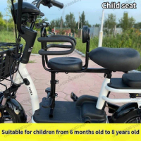 Electric Scooter Front Kids Seat Bike Bicycle Child Saddle Foldable Universal Baby Safe Chair for Escooter Accessories
